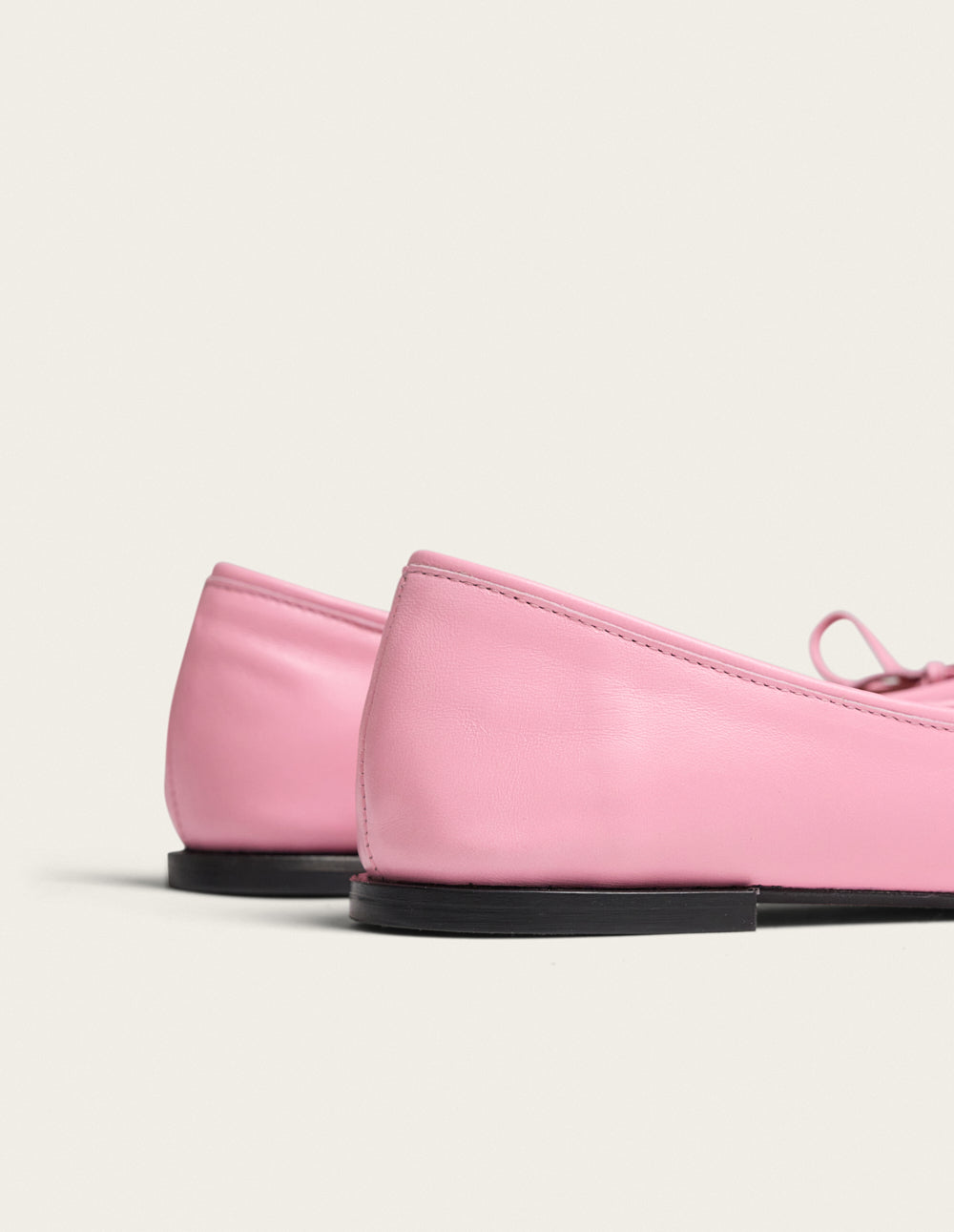 Ballerines Palea - Cuir Rose - Femme