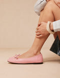 Ballerines Palea - Cuir Rose - Femme