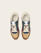 Zapatillas André Low - Marrón Taupe Navy