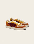 Zapatillas bajas Arthur - Ladrillo mostaza topo