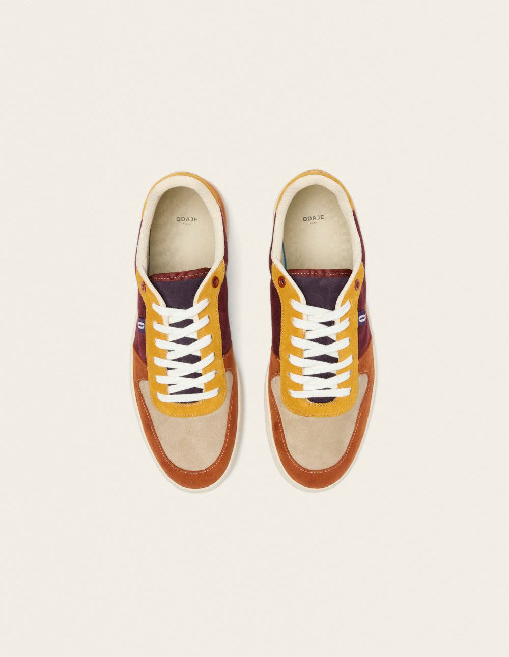 Zapatillas bajas Arthur - Ladrillo mostaza topo