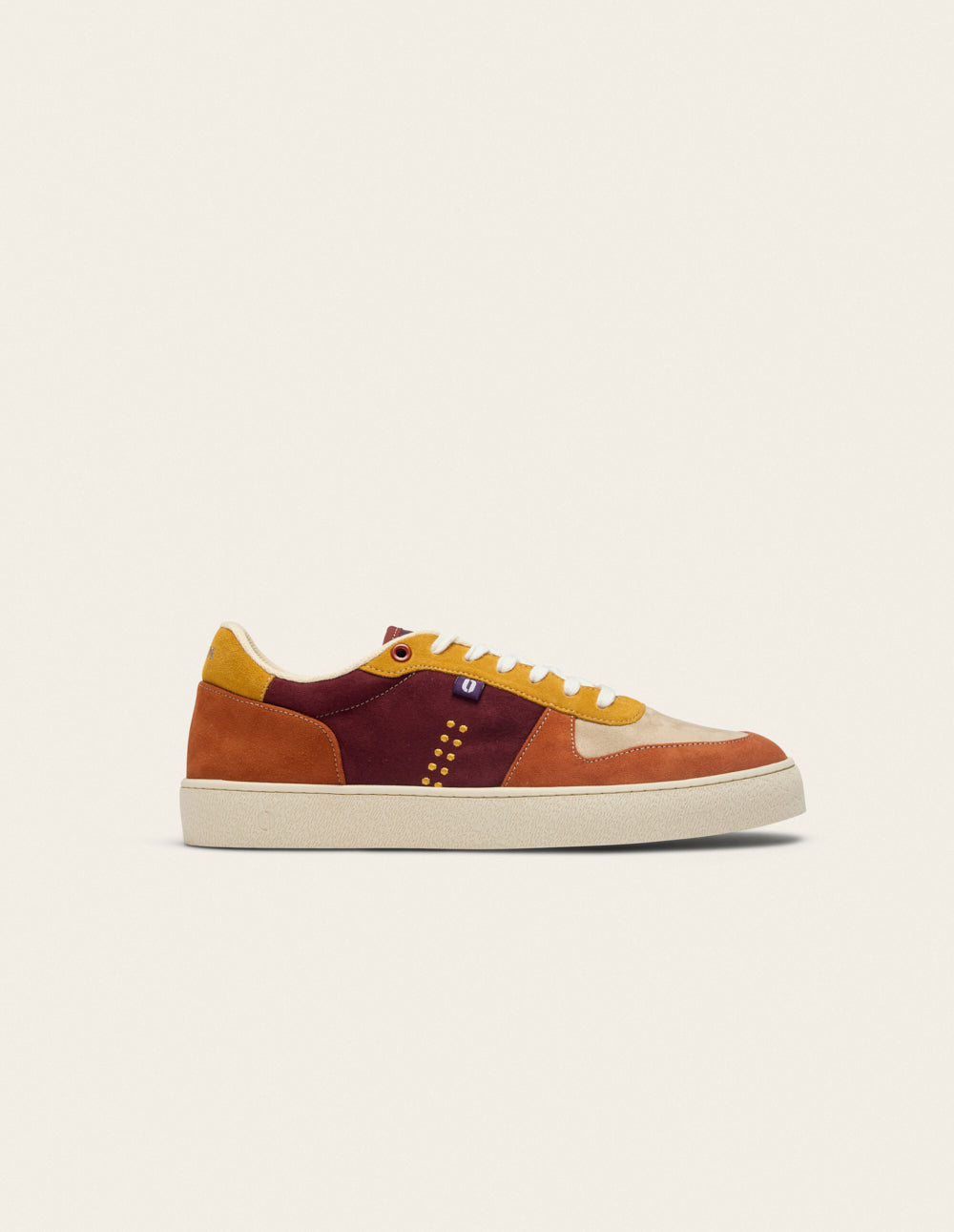 Zapatillas bajas Arthur - Ladrillo mostaza topo