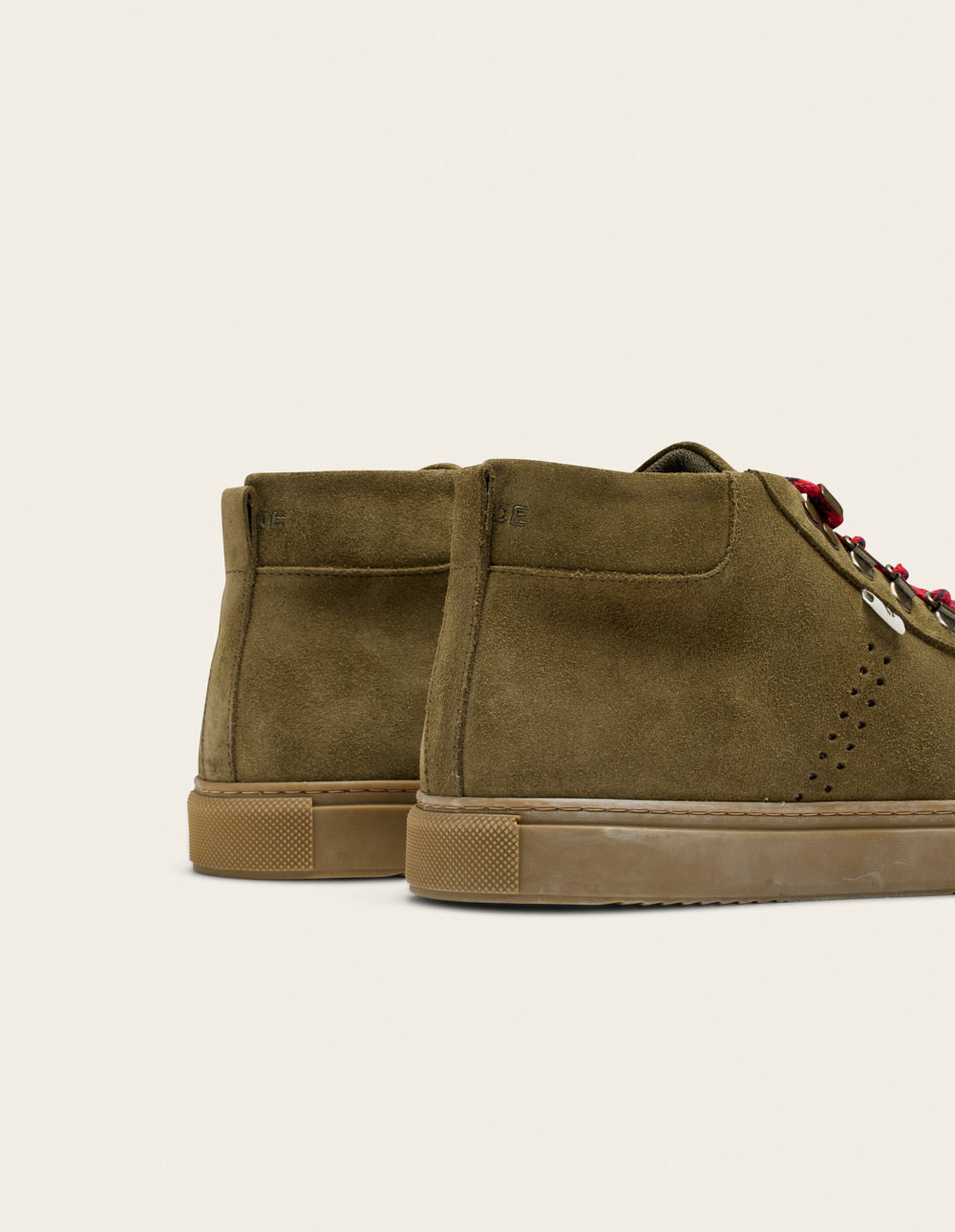 Zapatillas altas Christian - Caqui