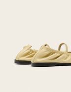 Ballerines Miluna - Cuir Amande - Femme