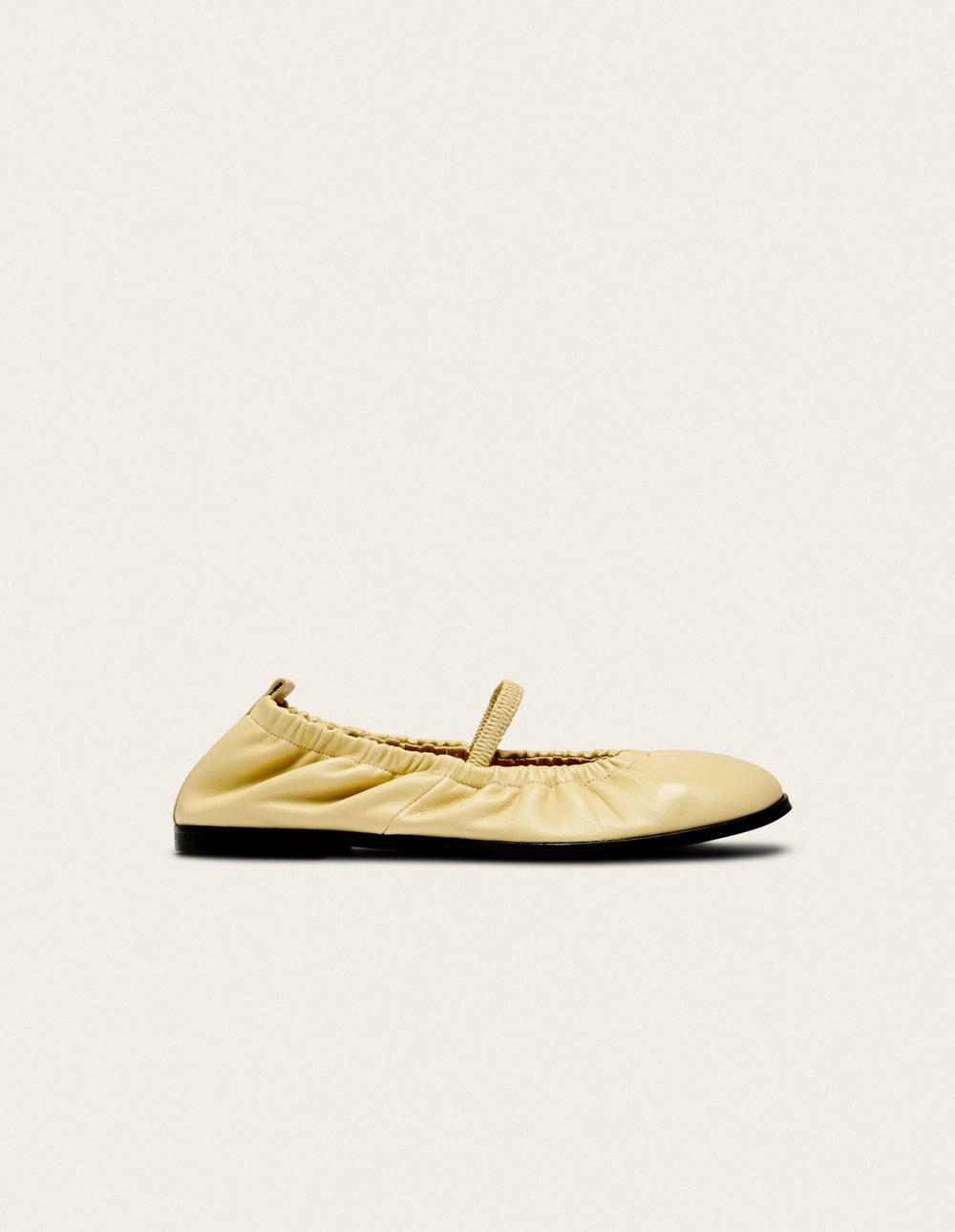 Ballerines Miluna - Cuir Amande - Femme