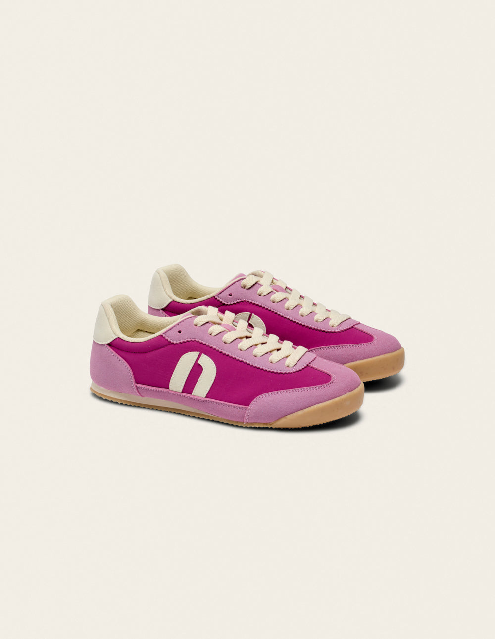Riya Low Top Sneakers - Purple Ecru