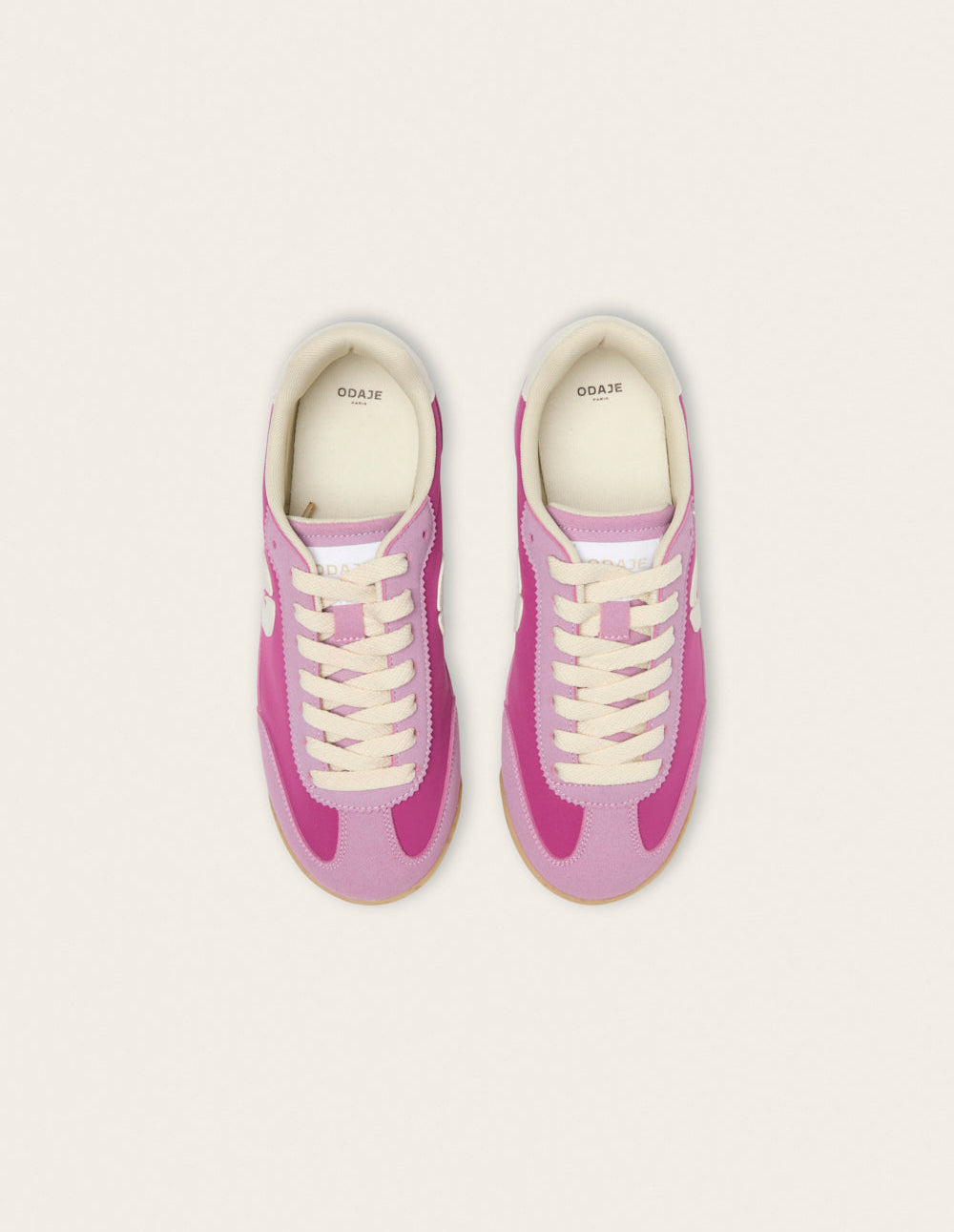 Riya Low Top Sneakers - Purple Ecru