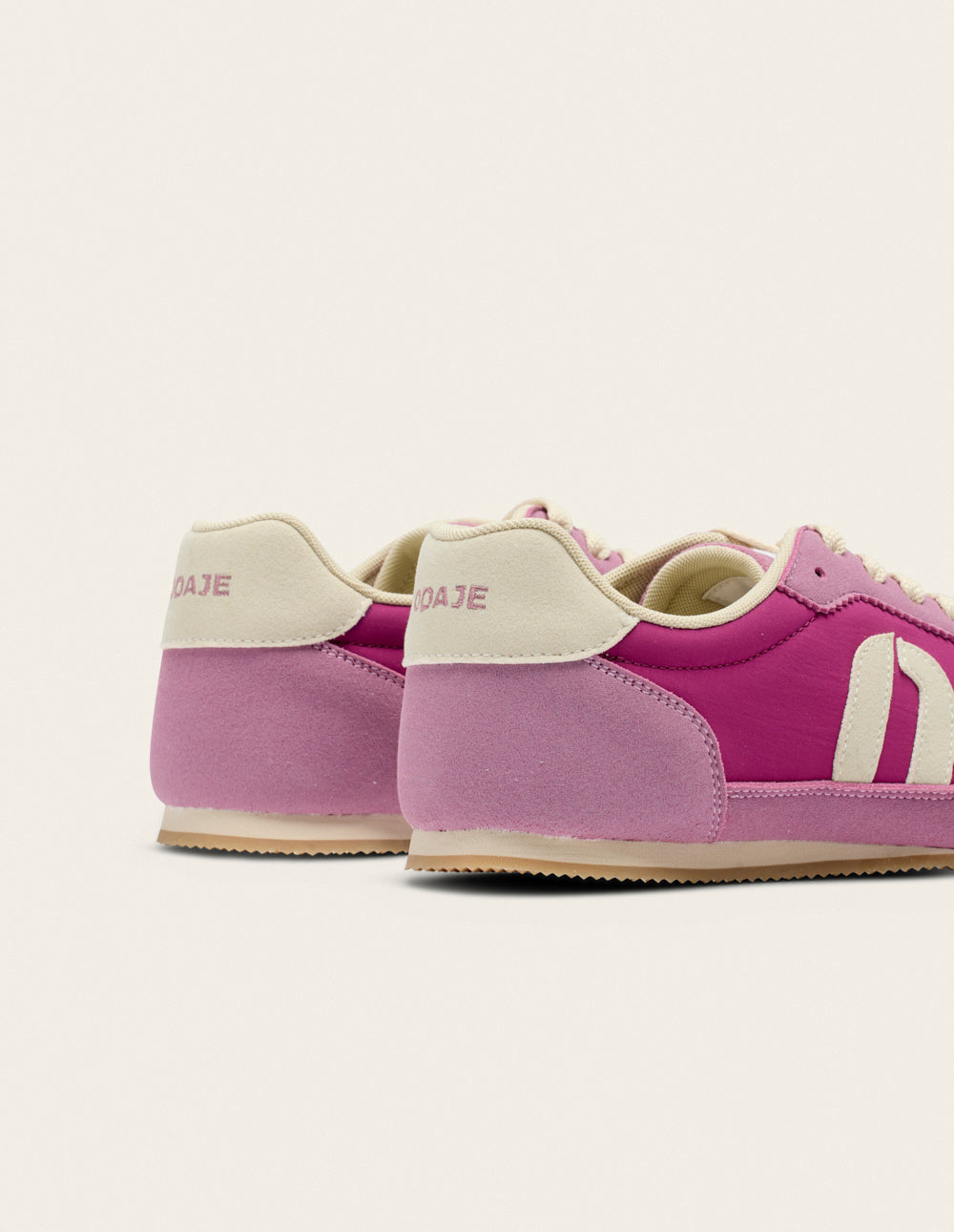 Riya Low Top Sneakers - Purple Ecru