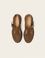 Derbies Romane - Suède Léopard - Femme