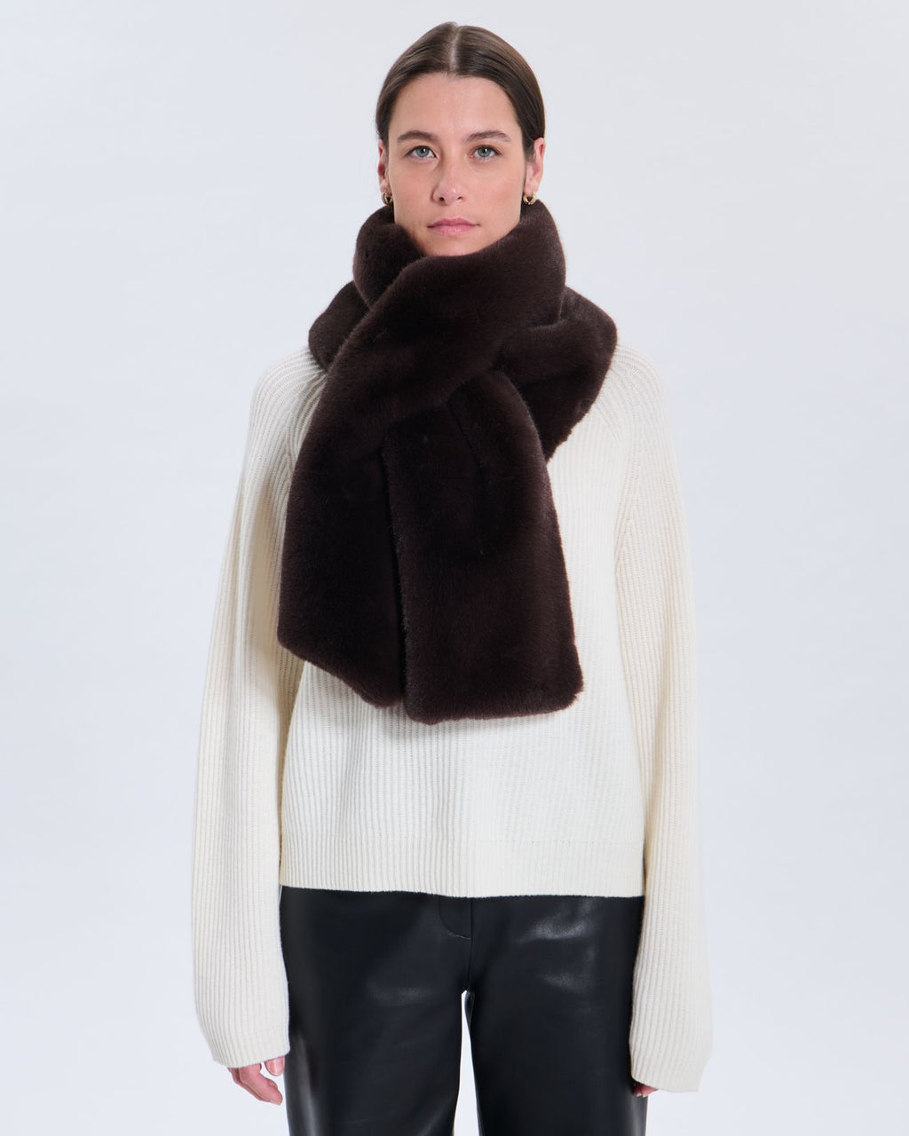 Eliane chocolate scarf_2