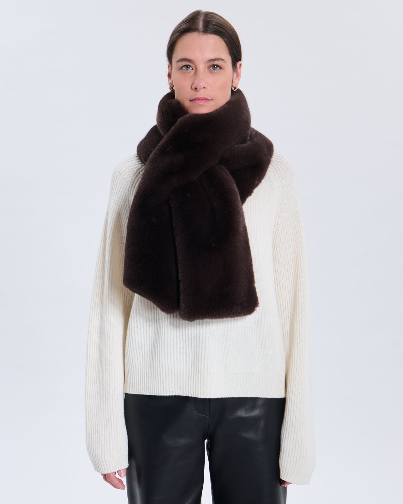 Eliane chocolate scarf_2