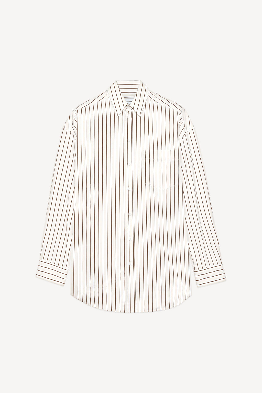 Margaux Lonnberg - Chemise Wenders - Brown Stripes