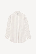 Margaux Lonnberg - Chemise Wenders - Brown Stripes