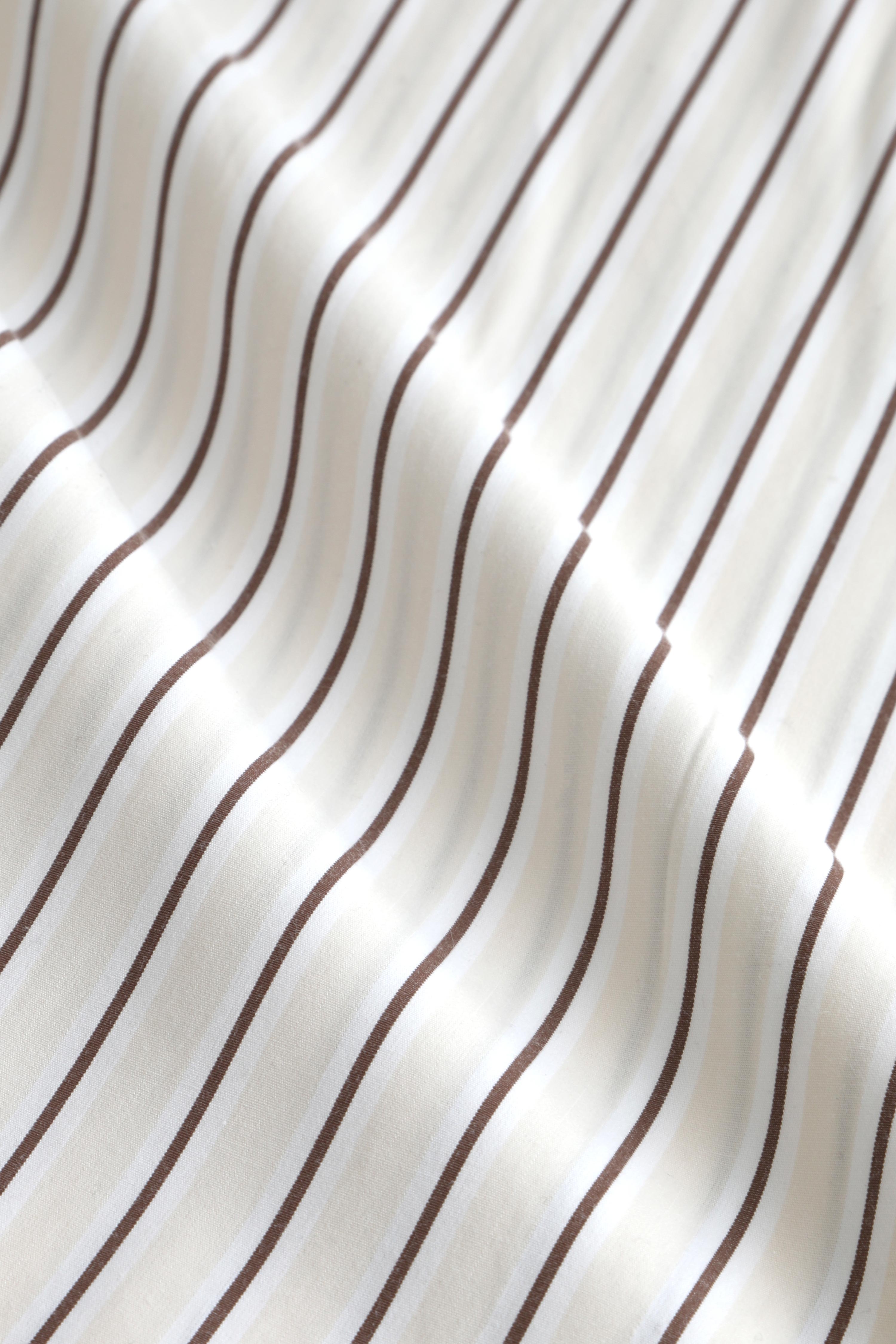 Margaux Lonnberg - Chemise Wenders - Brown Stripes