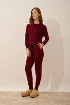 Wendy Joggers - Burgundy