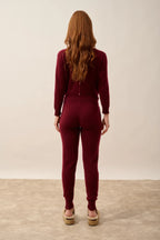 Wendy Joggers - Burgundy