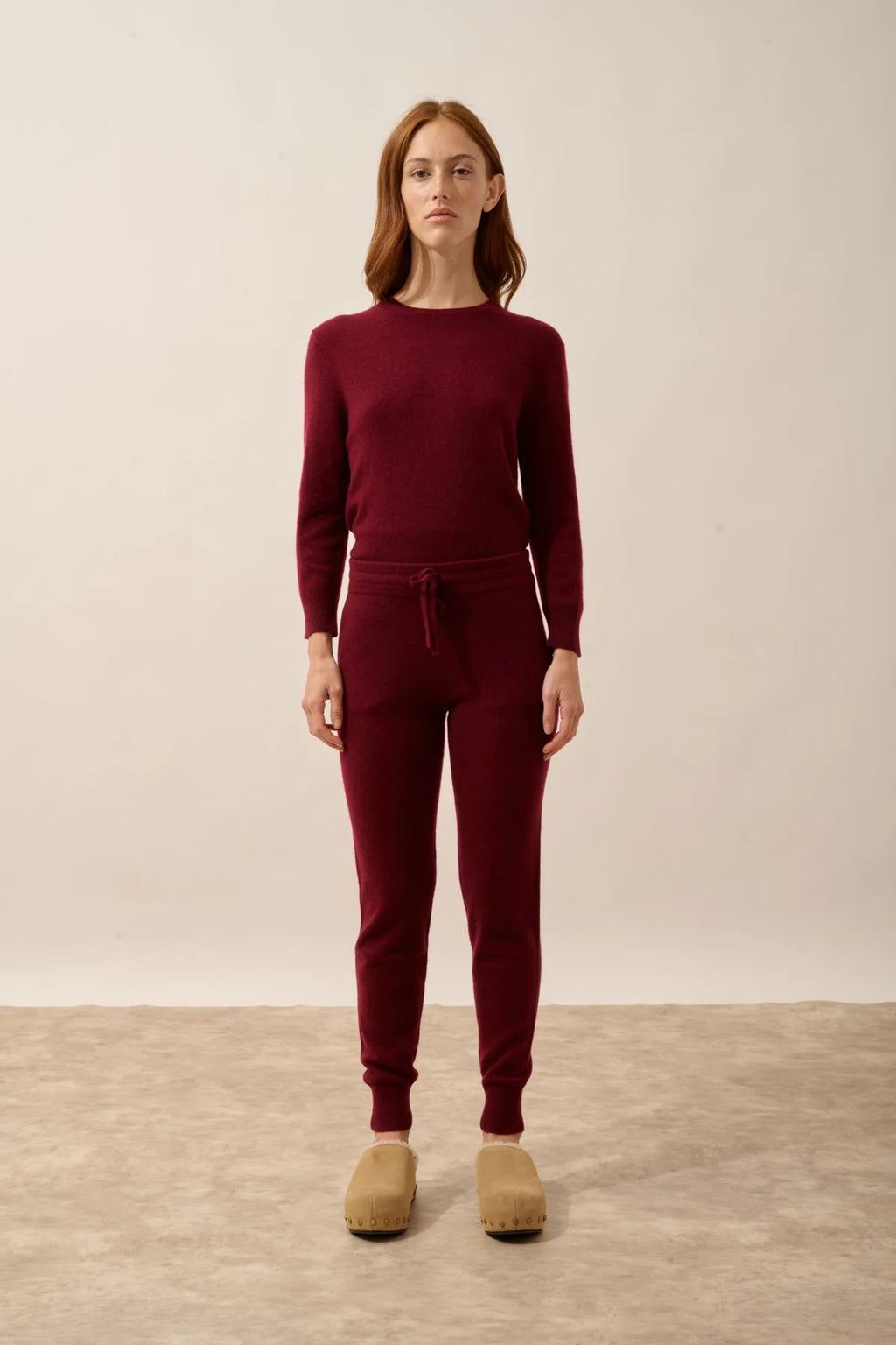 Wendy Joggers - Burgundy
