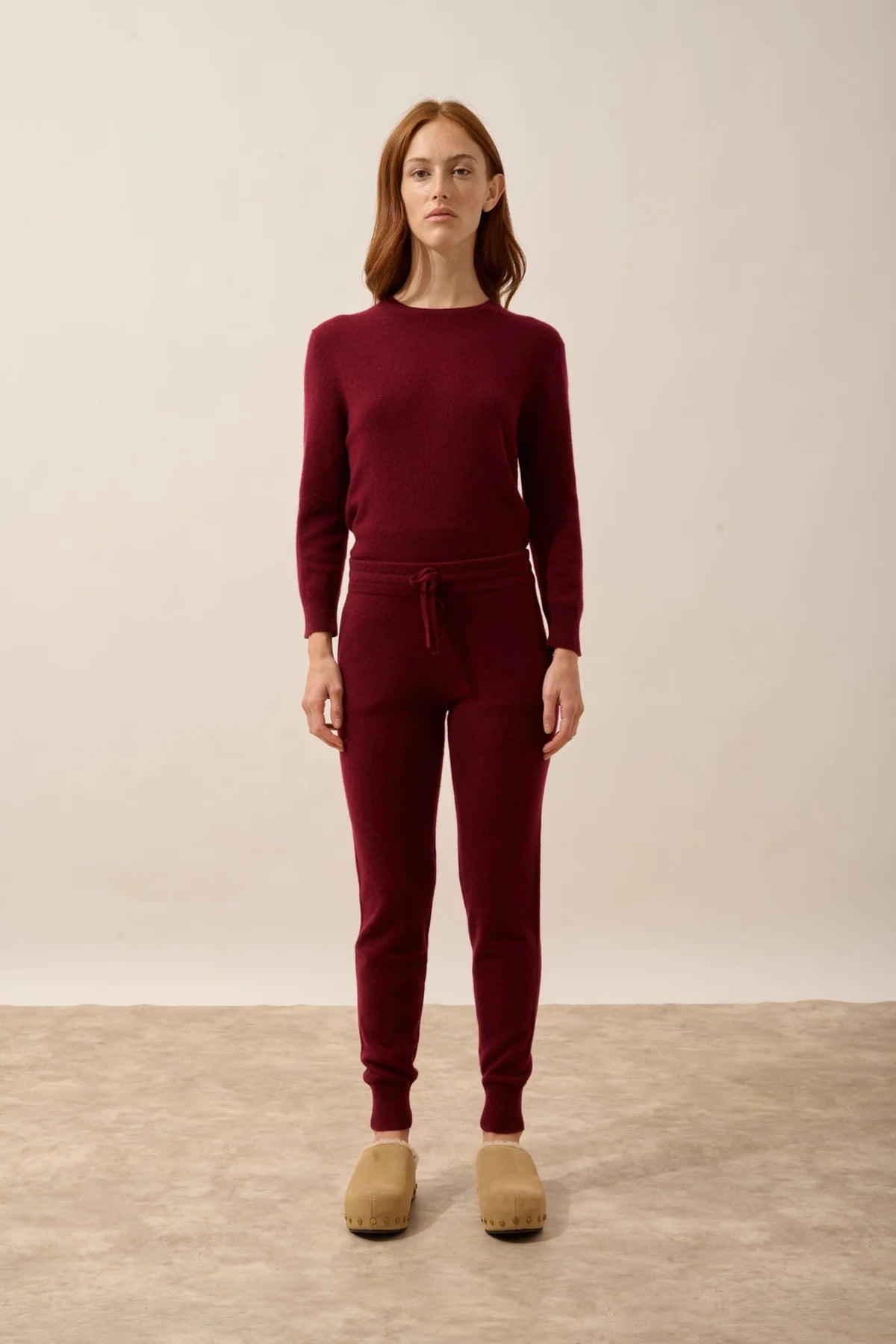 Wendy Joggers - Burgundy