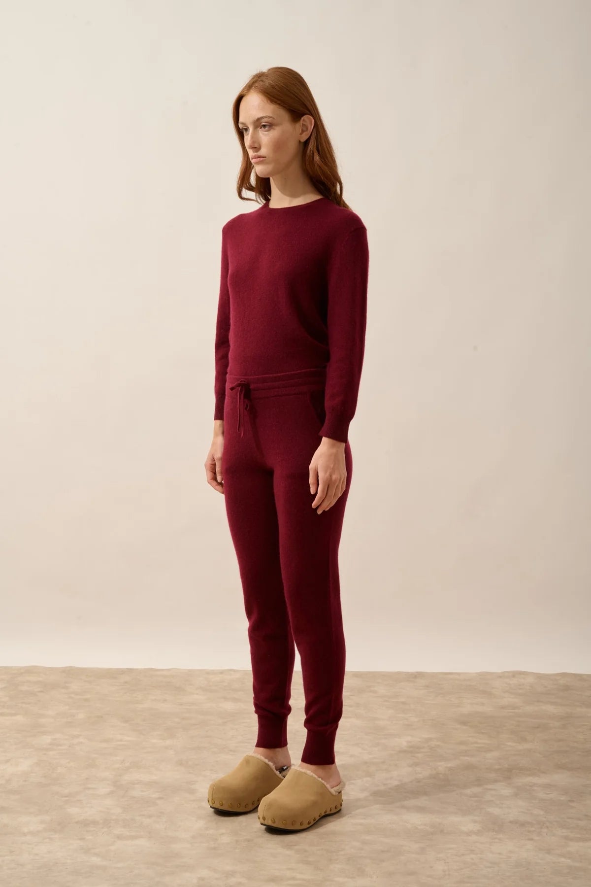 Wendy Joggers - Burgundy