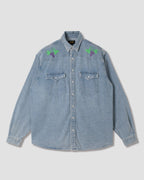 Chemise Western - Stonewashed Denim