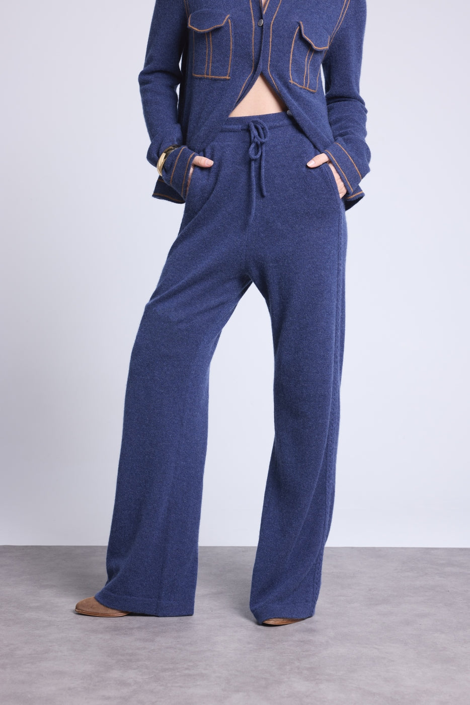 Pantalon A Natte Westy - Indigo - Femme