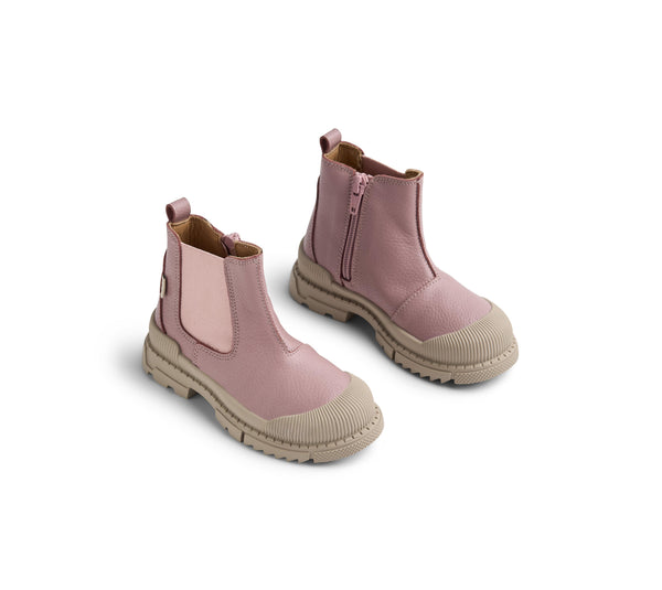 Bottines Chelsea Saida Tex - Woodrose