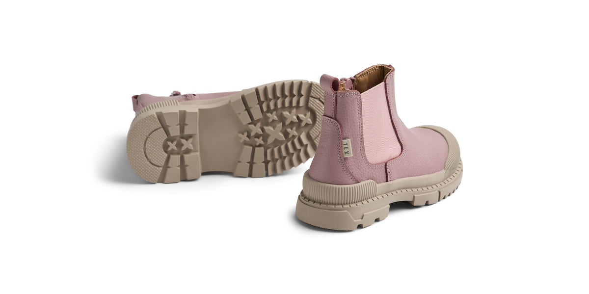 Bottines Chelsea Saida Tex - Woodrose