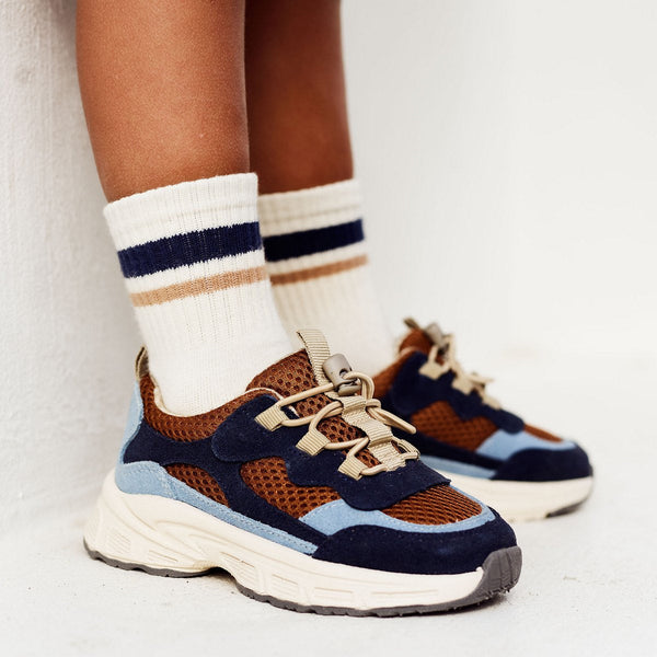 Arthur Trainers - Navy - Junior