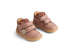 Barry First Steps Slippers - Old Rose