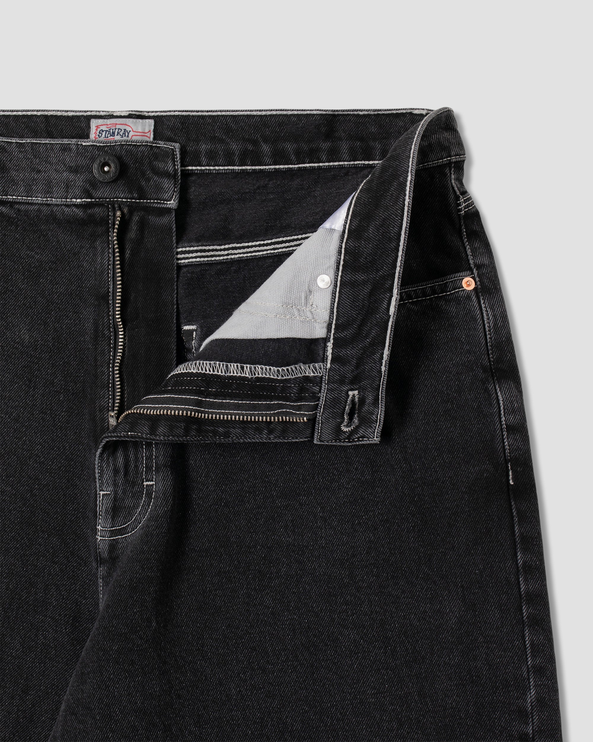 Pantalón corto Wide 5 - Negro lavado