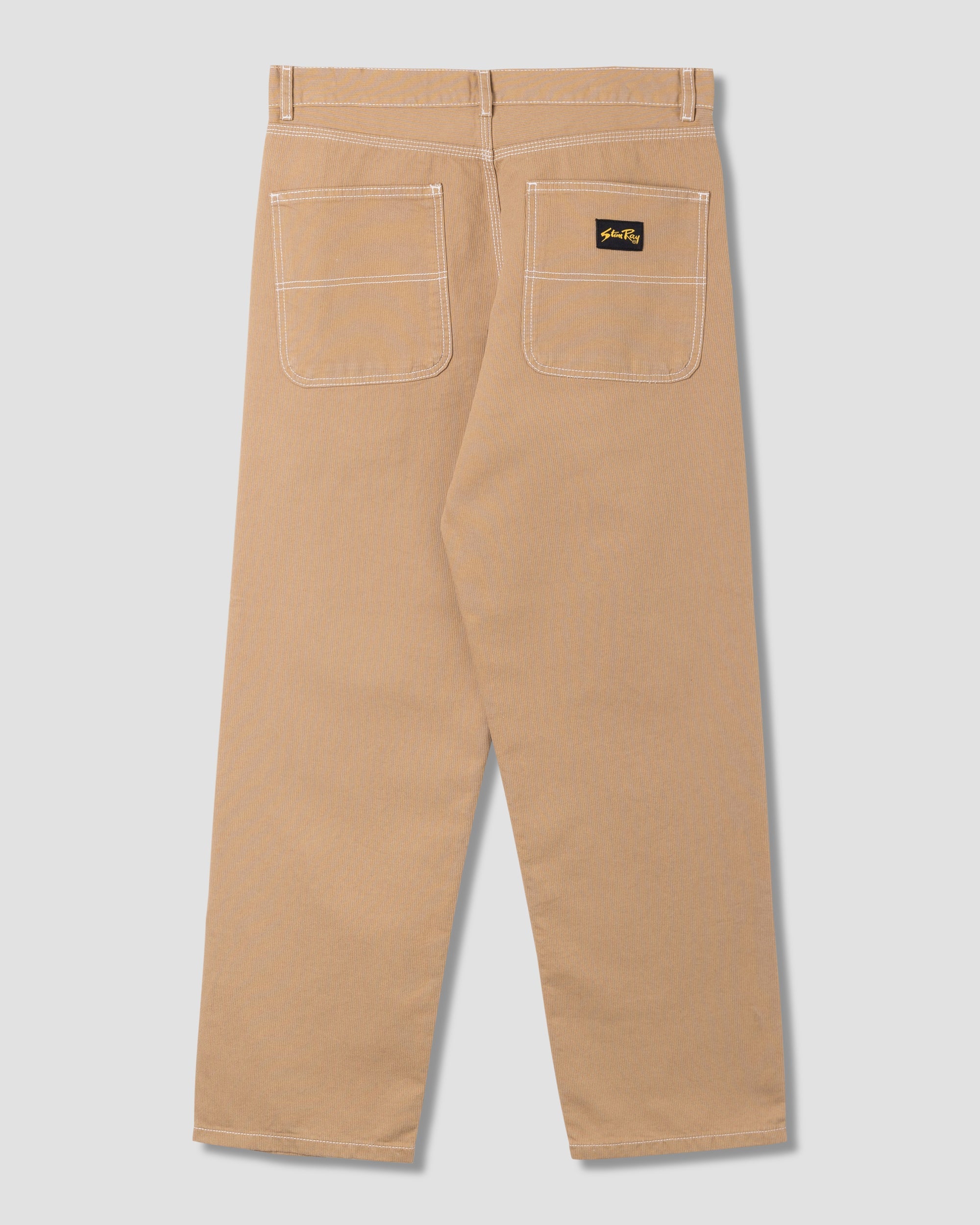 Wide 5 Trousers - Khaki Bedford
