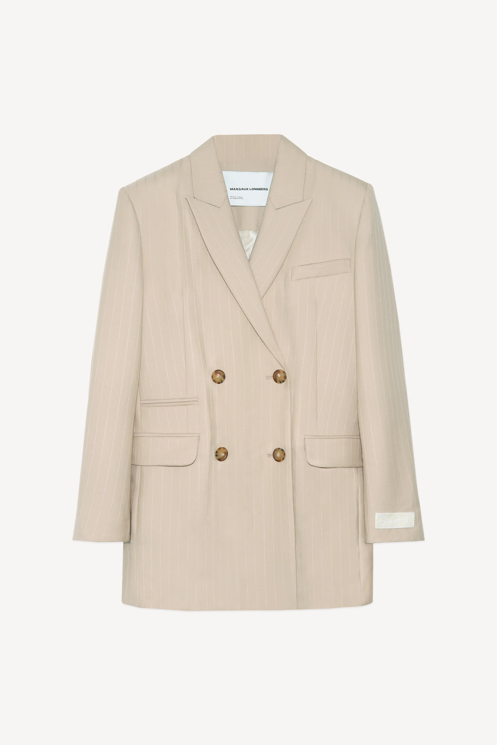 Margaux Lonnberg - Veste Wilby - Beige Stripes