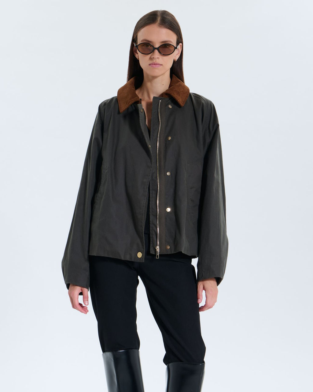 Telma khaki trench coat_2