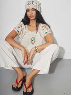 Maccabi Trousers - Ecru