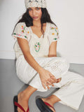 Maccabi Trousers - Ecru