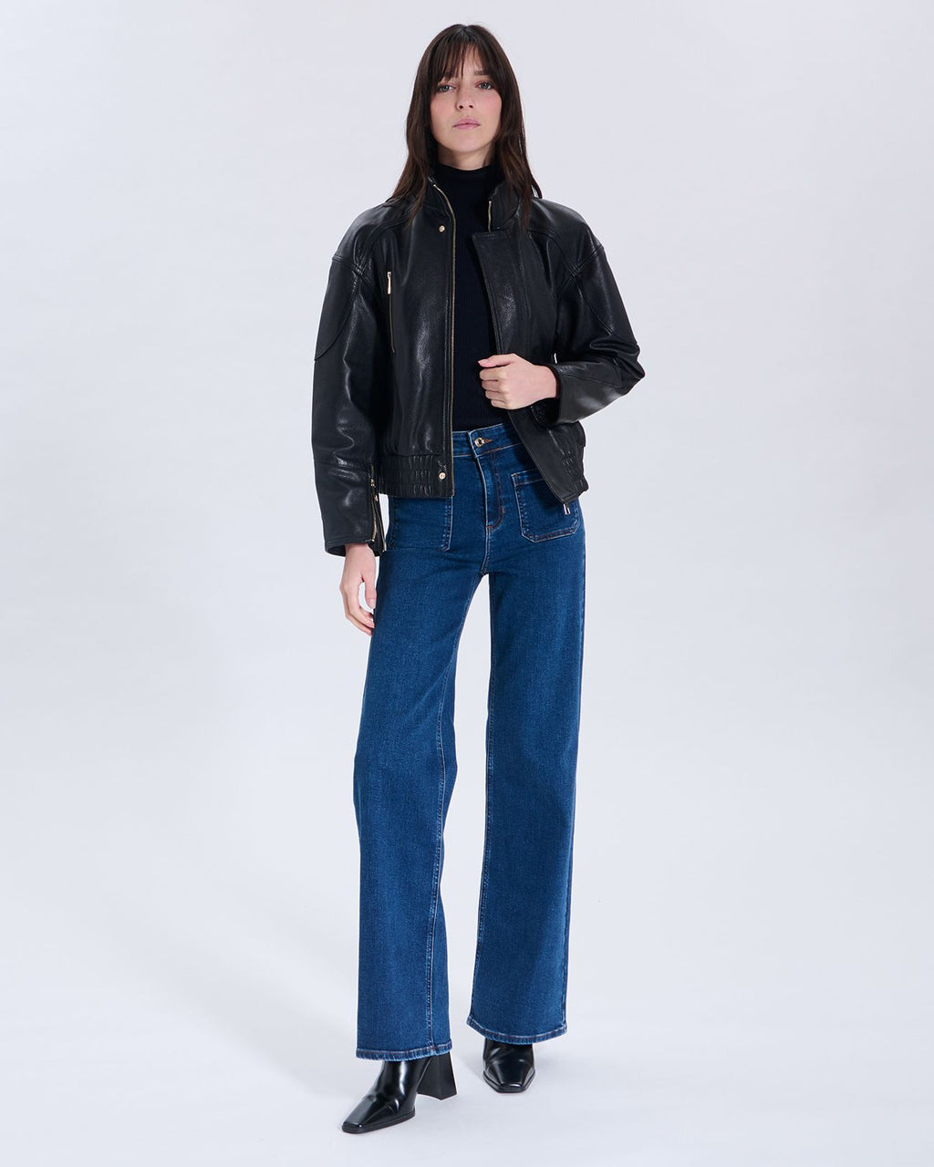 Blue Pocket Jeans_1