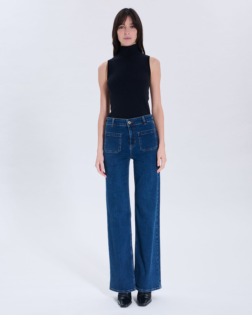 Pocket jeans blue_4