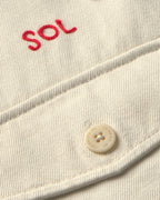 Sustainable Frans raw chain sun jacket - silhouette 2