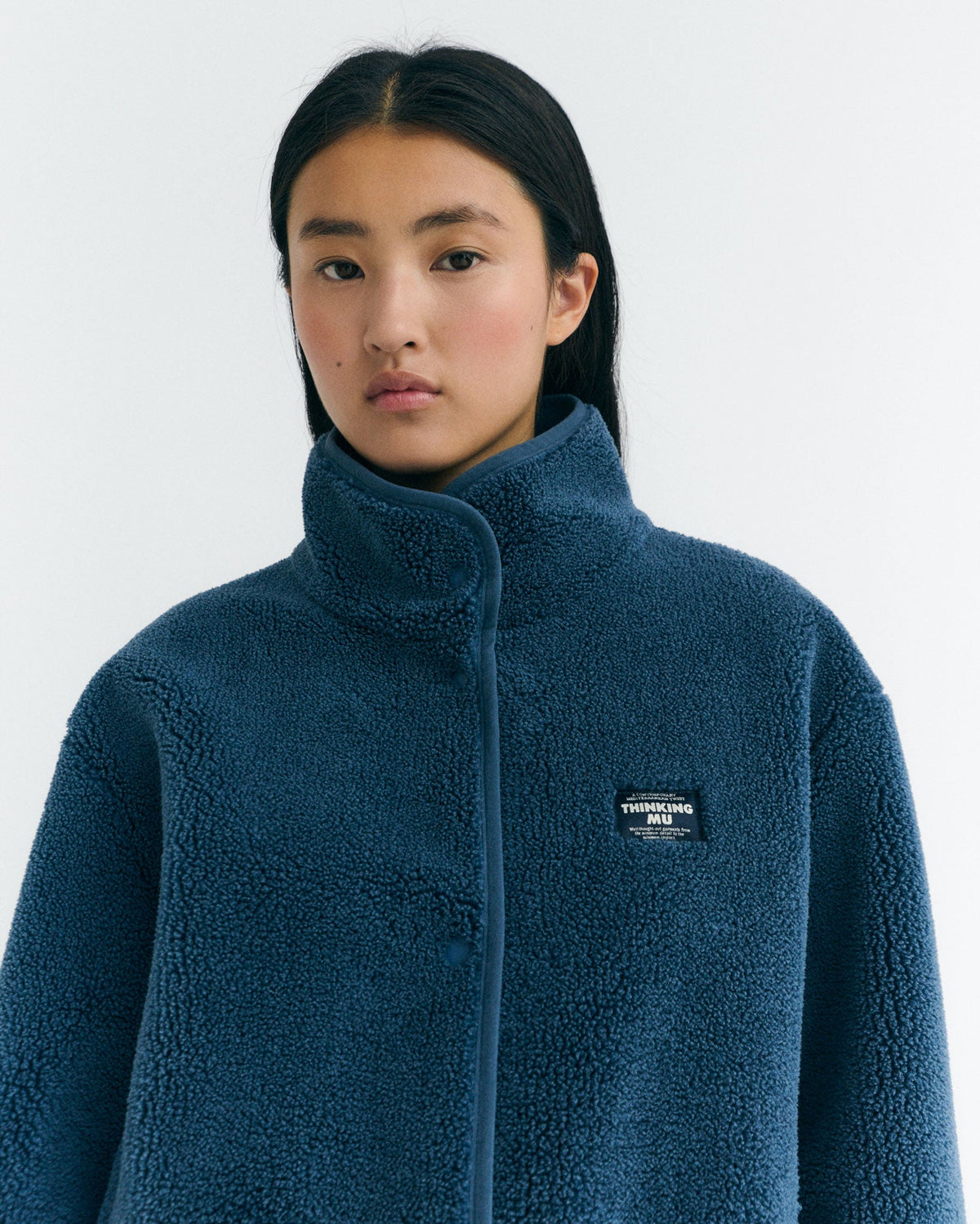 Veste Sherpa Kourtney - Bleu