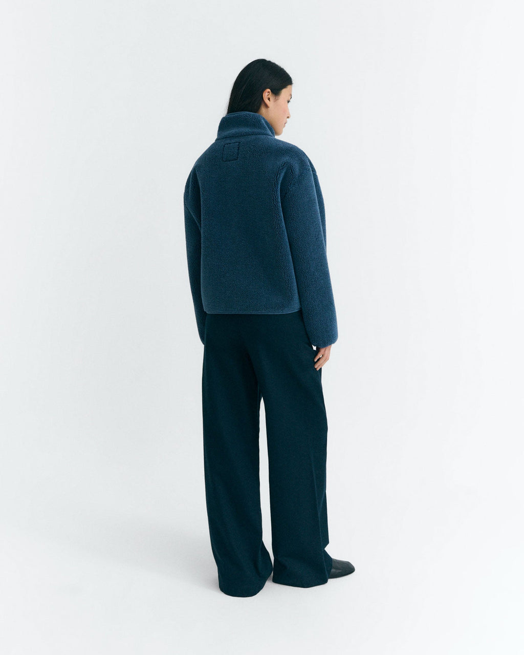Veste Sherpa Kourtney - Bleu