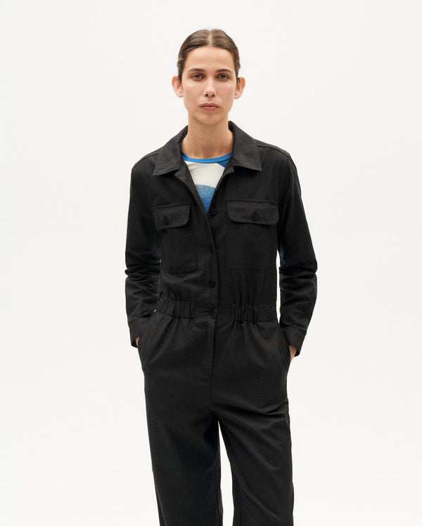 Schwarzer Jumpsuit Montana nachhaltig-2