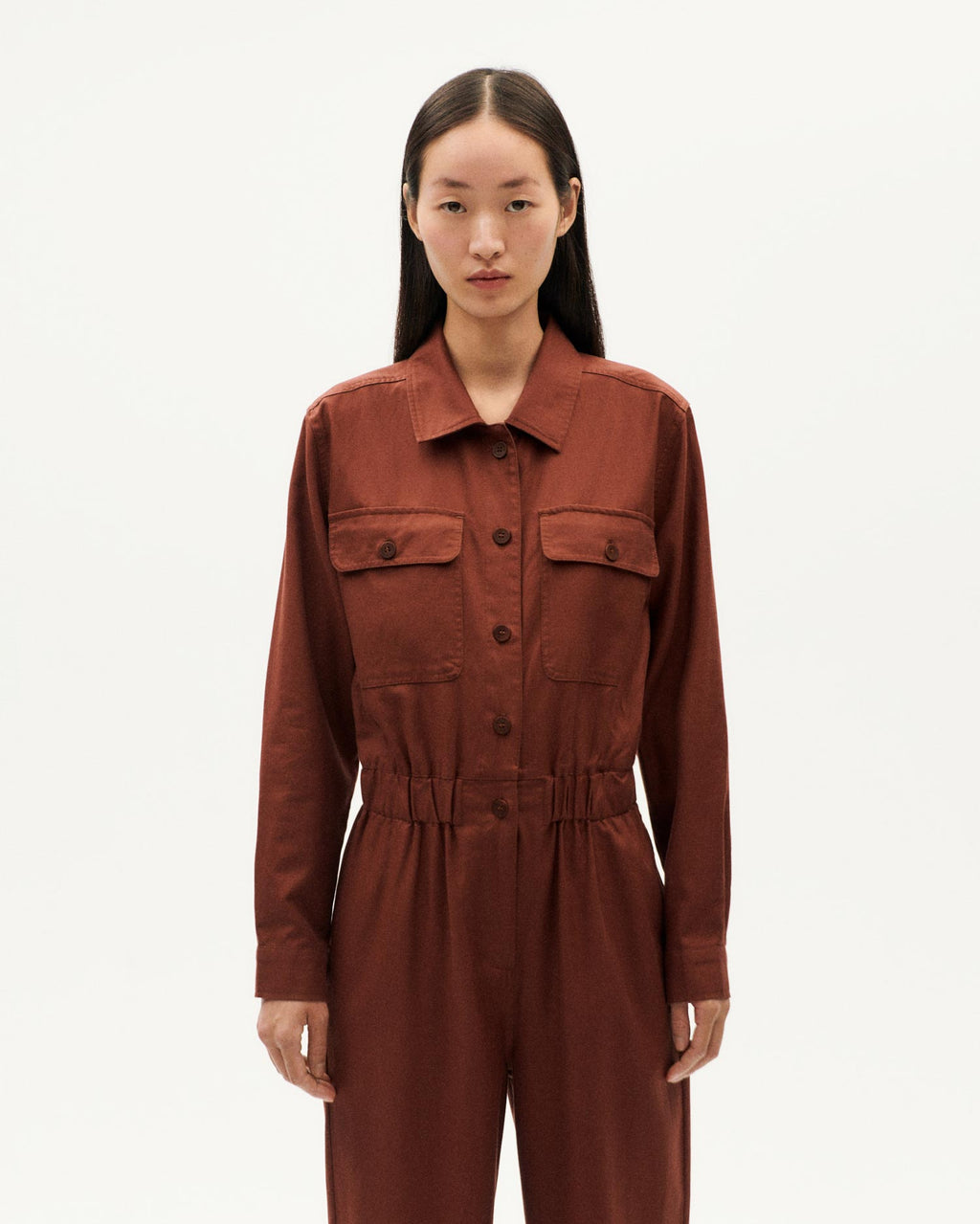 Brun Montana bæredygtig jumpsuit-2