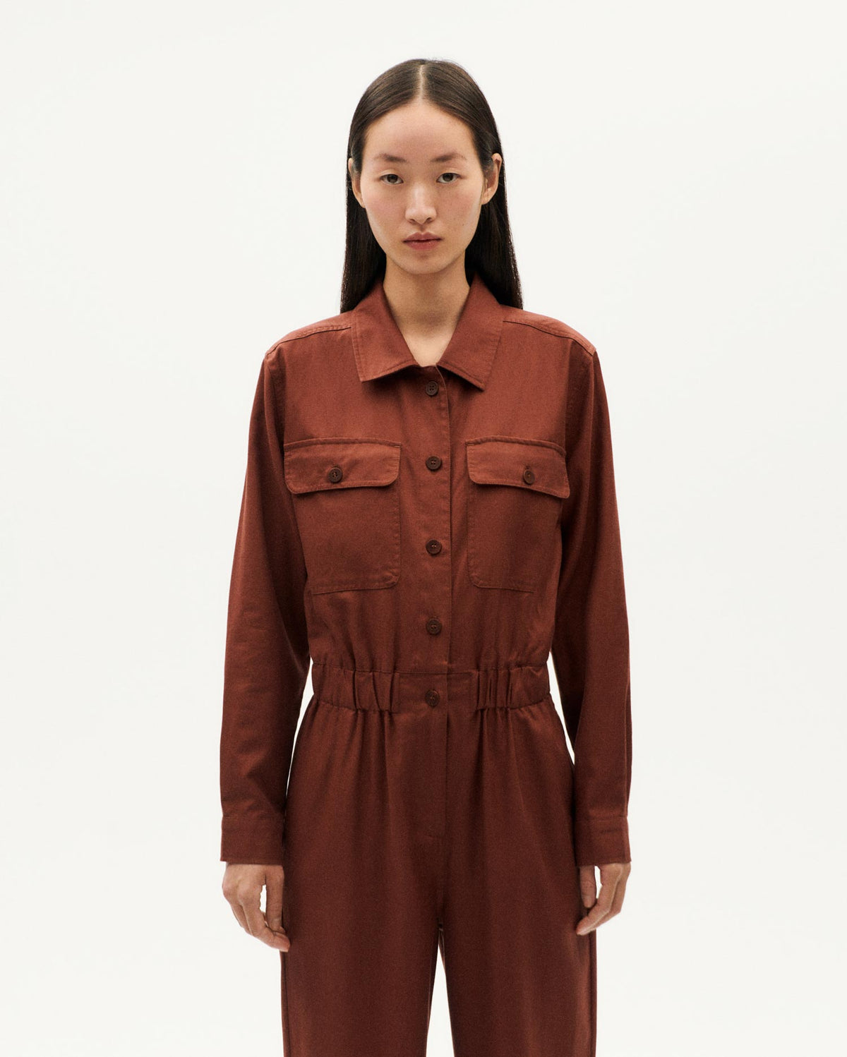 Brun Montana bæredygtig jumpsuit-2