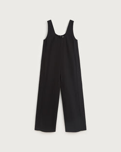 Nachhaltiger schwarzer Oversize-Jumpsuit Jaden Silhouette - 1