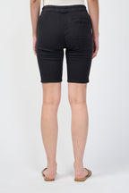 Soft Draped Utility Shorts - Carbon Pigment - Women's