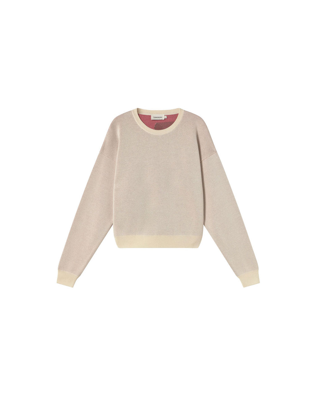 Nachhaltiger Pullover Strawberry Philis Silhouette - 1