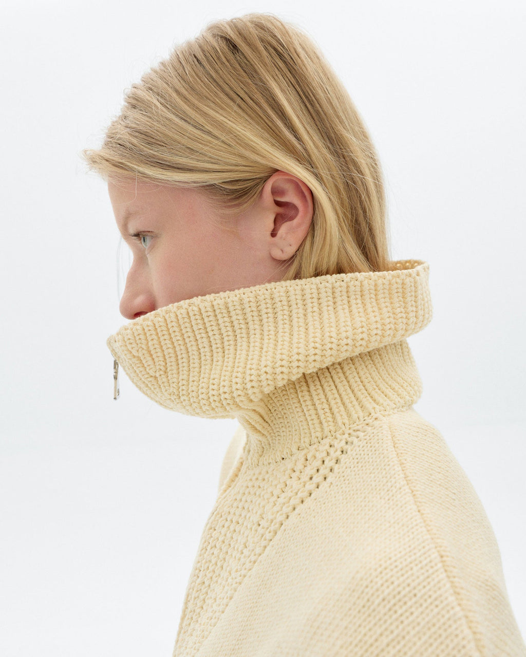 Sweter w kolorze ecru Tanit zrównoważony - 4