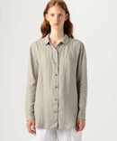Camisa de lino claro - Silty Pigment - Mujer