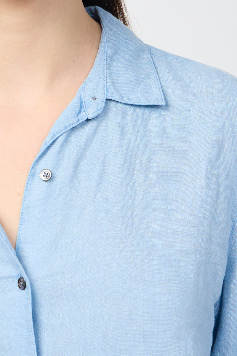Light Linen Shirt - Delta Pigment - Women