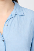 Light Linen Shirt - Delta Pigment - Women